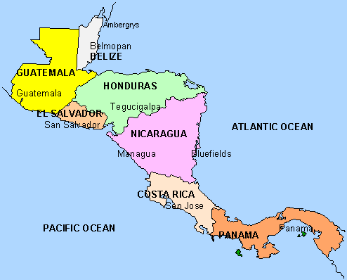 Directions on Central America