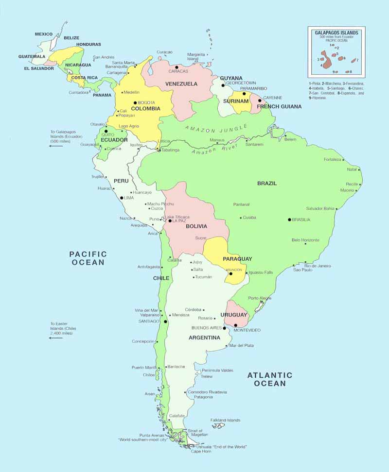 South America vacations